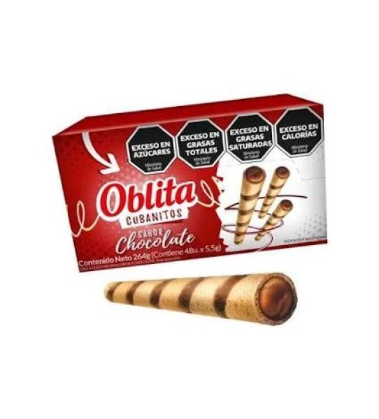 OBLITA  cubanitos de chocolte