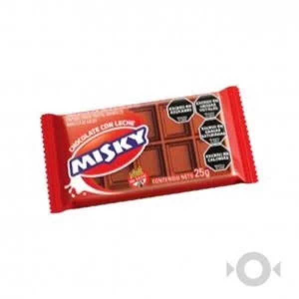 CHOCOLATE MISKY BLANCO/NEGRO